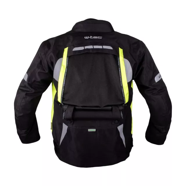 Motoros kabát W-TEC Gelnair EVO, szellőző, CE protektorok, visionight, zsebek, tépőzáras mandzsetta