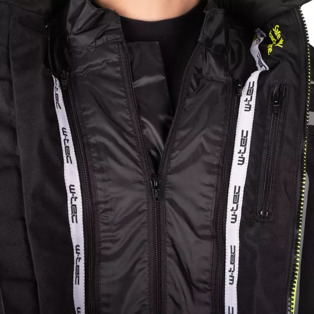 Motoros kabát W-TEC Gelnair EVO, szellőző, CE protektorok, visionight, zsebek, tépőzáras mandzsetta