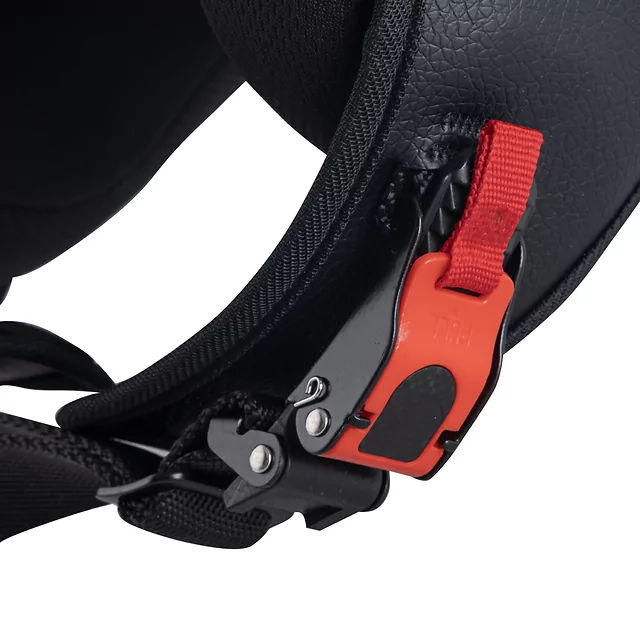 Nyitott bukósisak W-TEC Baraldo Menta, kis hátsó spoiler, minimalista kialakítás, ECE 22.06 homologizáció