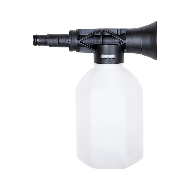 Akkus mosópisztoly inSPORTline Esedera, nagy teljesítményű motor, erős nyomás, multifunkciós fúvóka, nyomásbeállítás LED-es érintőképernyőn