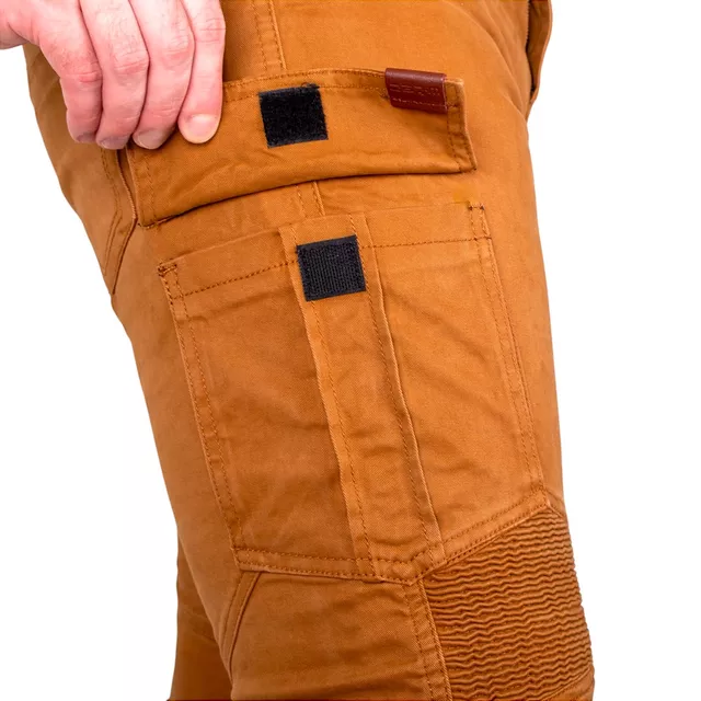 Motoros nadrág W-TEC Wallbridge Caramel