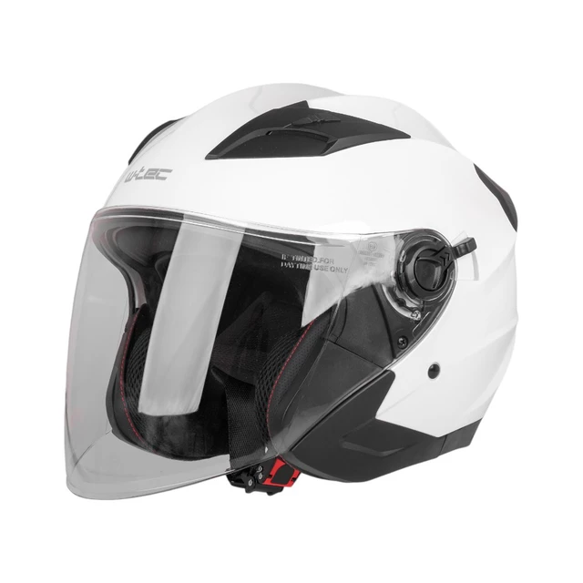 Nyitott bukósisak W-TEC Barcela - fényes fehér