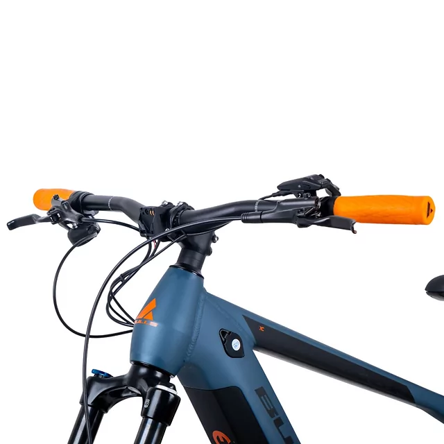 Elektromos hegyikerékpár Bulls Copperhead EVO 2 29" 750Wh, 11 sebességes Shimano Deore hajtáslánc, Shimano hidraulikus tárcsafékek - kék