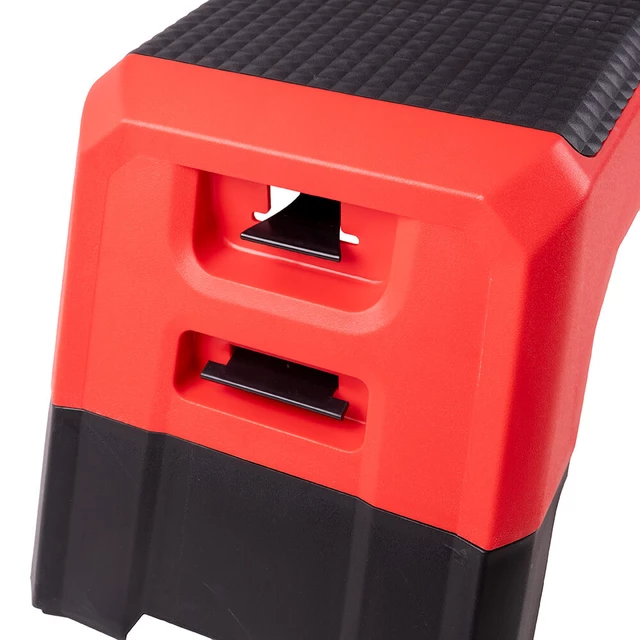 Állítható edzőpad és aerobic step lépcső inSPORTline AeroBench - fekete