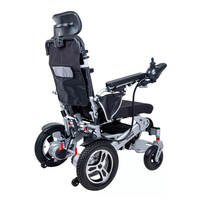 Elektromos kerekesszék inSPORTline Hawkie Evo II állítható háttámlával 700W, joystick, állítható háttámla, összecsukható kialakítás