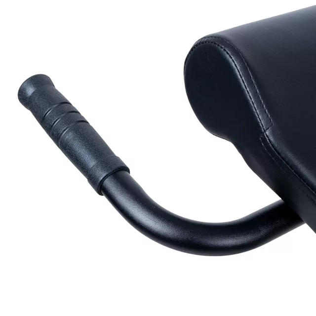 Hiperextenziós pad inSPORTline ON-X RC 20, összehajtható, acélszerkezet, tartós kivitel, puha háttámla, kényelmes habszivacs görgők