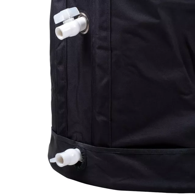 Hordozható edzőkád inSPORTline FrostPeace hőszabályozóval és gőzölőrendszerrel, ózon fertőtlenítés, jég és melegfürdő, alkalmazáshoz való csatlakozás