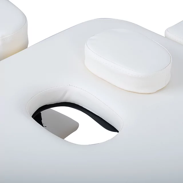 Masszázságy inSPORTline Morrani 186x60x62,5-85,5 cm 2 részes alumínium, olaj- és vízálló műbőr, állítható fejtámla, levehető kartámaszok - fekete