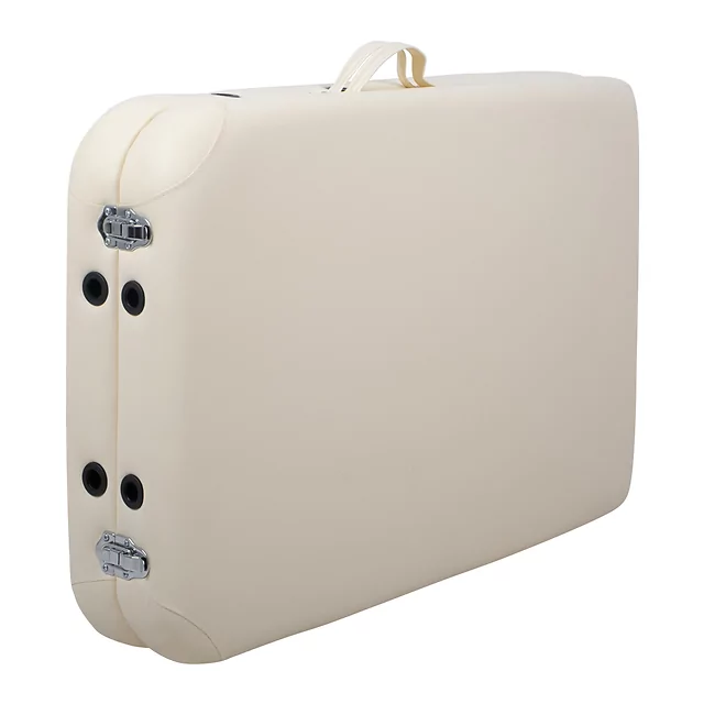 Masszázságy inSPORTline Morrani 186x60x62,5-85,5 cm 2 részes alumínium, olaj- és vízálló műbőr, állítható fejtámla, levehető kartámaszok - fekete