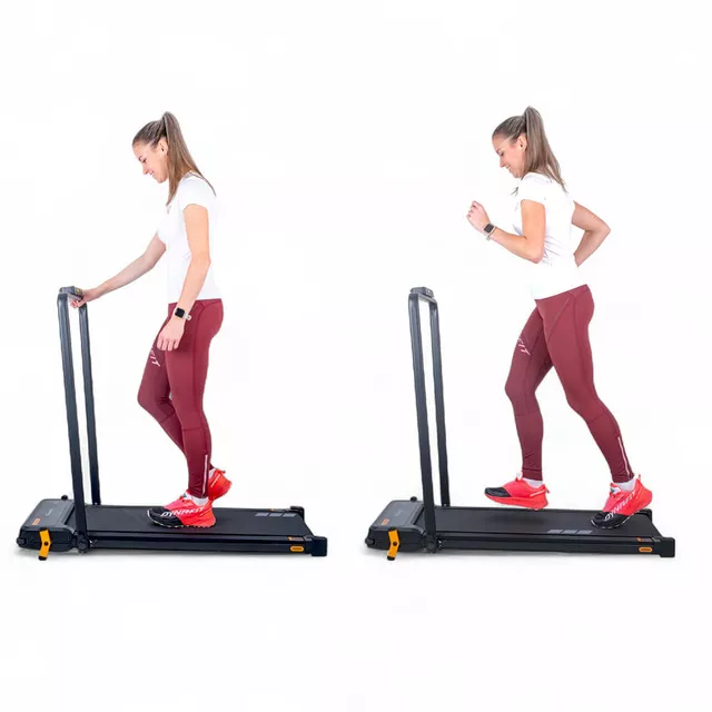 ZenRun NOON gyaloglópad, sétapad és masszázspad, 1-12km/ó, 100x40cm futófelület, 5% dőlésszög, 5 program, 120kg terhelhetőség, 25kg, távirányító