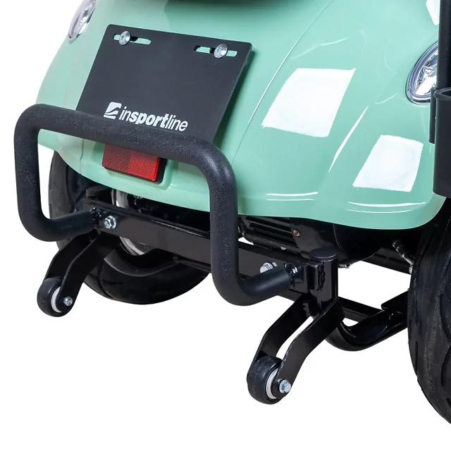 Négykerekű elektromos moped W-TEC Lubica II, LCD kijelző, 3 sebességi mód, tempomat, biztonsági riasztó - szürke