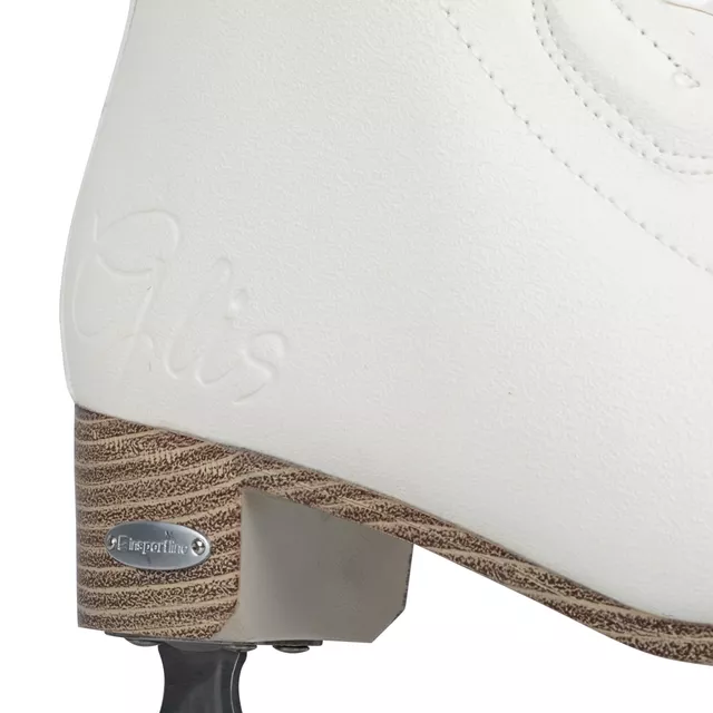 Jégkorcsolya szorítórendszerrel inSPORTline Glis, Comfort Fit párnázás, Thermo Fit szigetelés, fogak a pengén, Safety Ankle rendszer