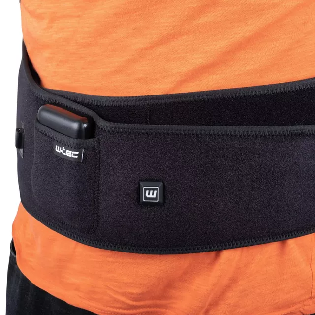 Fűthető deréköv W-TEC HEATbelt XL-4XL, 3 fűtési mód, egyenletes hőelosztás, kiváló hőszigetelő tulajdonságok, erős tépőzár