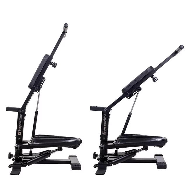 Stepper 3 az 1-ben inSPORTline Astario, teljesítménykövető kijelző, összecsukható kialakítás, csúszásmentes lépcsőfokok