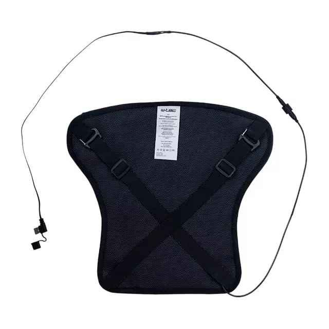 Fűthető ülésvédő W-TEC HEATsaddle, egyenletes hőeloszlás, csúszásmentes felületkezelés, rugalmas pántok, 3 fűtési szint