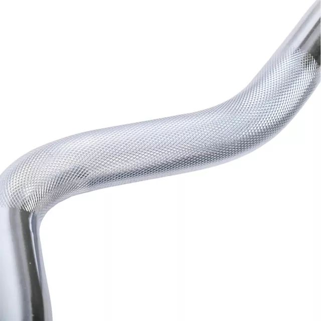 Súlyzórúd inSPORTline Combinatore (123 cm / 30 mm, szorítókkal), csúszásmentes, bordázott markolat, változtatható markolat