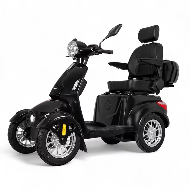 Négykerekű elektromos robogó inSPORTline Antun - fekete - fekete