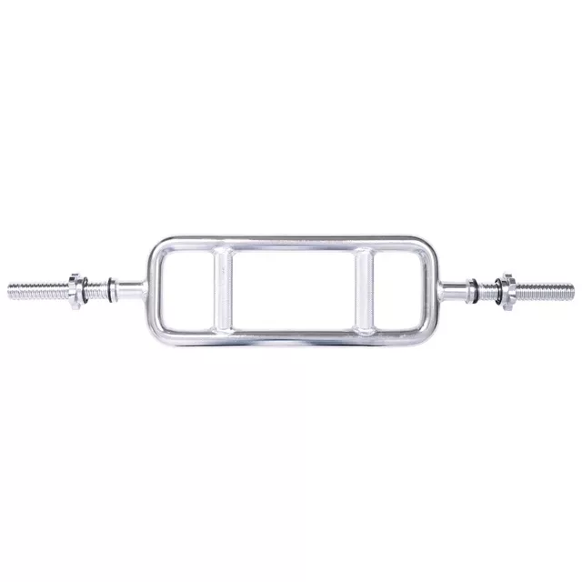 Tricepsz rúd szorítókkal inSPORTline Tridabar 88,5cm/30mm, krómozott acél, csúszásmentes fogantyú