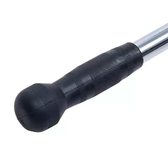 Egyenes tricepsz rúd inSPORTline Rubetrix 52 cm, csúszásgátló bevonat a fogantyúkon, forgatható középpont