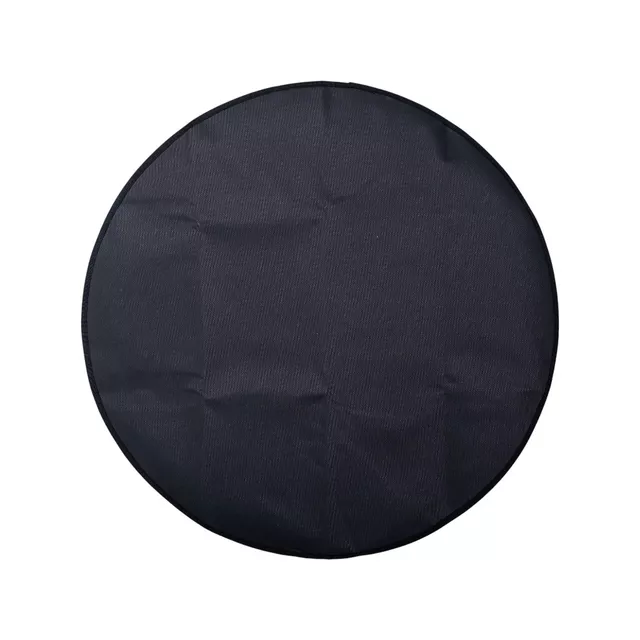 Tűzálló grill alátét inSPORTline Mopitfo 24", védi a felületet a hőtől, a hamutól és a zsírtól, kör alakú, kompakt méretek