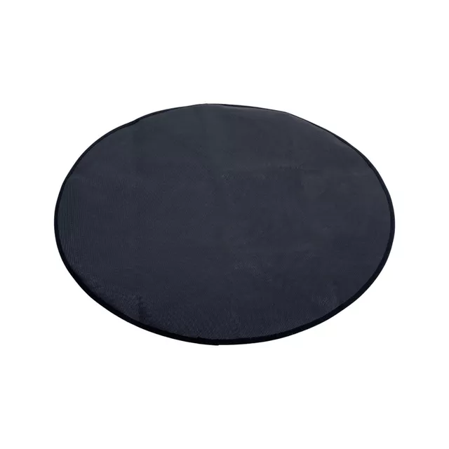 Tűzálló grill alátét inSPORTline Mopitfo 24", védi a felületet a hőtől, a hamutól és a zsírtól, kör alakú, kompakt méretek