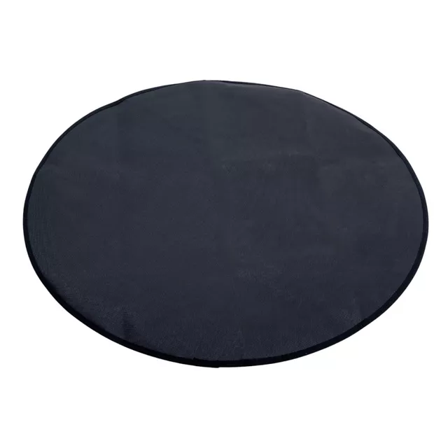 Tűzálló grill alátét inSPORTline Mopitfo 30", védi a felületet a hőtől, a hamutól és a zsírtól, kör alakú, kompakt méretek