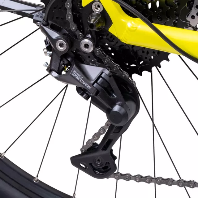 Elektromos hegyikerékpár inSPORTline ISL Tachion 630Wh 29" - 2025-ös modell, Bafang M510 motor, színes kijelző, 29" kerékátmérő - Grafit Neon