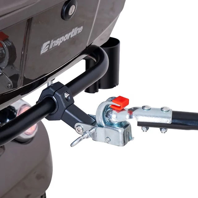 Elektromos kerekesszékes utánfutó inSPORTline Thodor, levehető szállítódoboz, 16"-os kerekek, masszív konstrukció