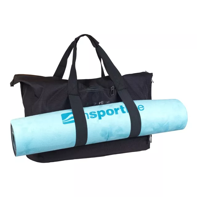 Sport táska inSPORTline Favorio, cipőrekesz, zsebek, vállpánt, pántok a tornaszőnyeg rögzítéséhez, 490 g, 20 l