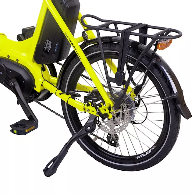 Összecsukható elektromos kerékpár Devron 20126 20" - 2025, alumínium váz, színes LCD kijelző, 80 km hatótáv