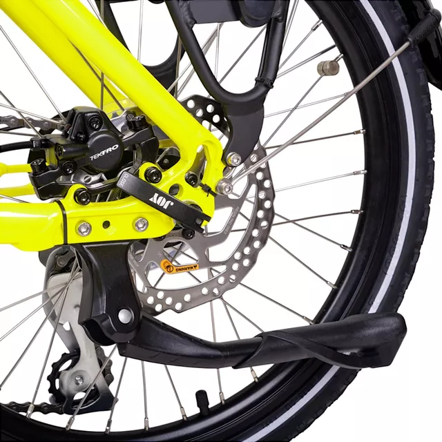 Összecsukható elektromos kerékpár Devron 20126 20" - 2025, alumínium váz, színes LCD kijelző, 80 km hatótáv