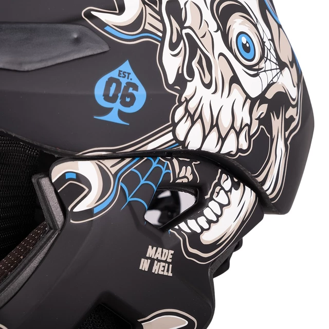 Gyerek downhill sisak W-TEC Delgada - Arany Csillagok