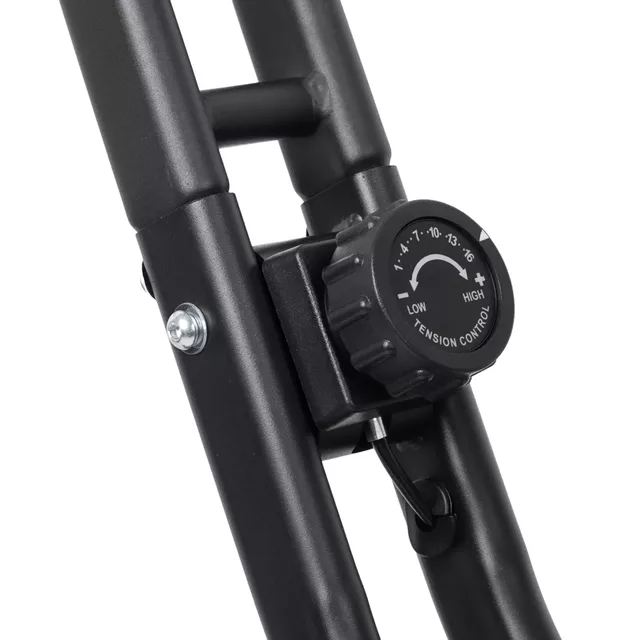 Összecsukható szobakerékpár inSPORTline Xbike Lite, görgők, integrált pulzusszám-érzékelők, összecsukható mechanizmus