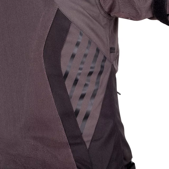 Nyári motoros dzseki W-TEC Pelyes, szellőzőpanelek, neoprén gallér, visionight fényvisszaverő elemek, tépőzáras pánt