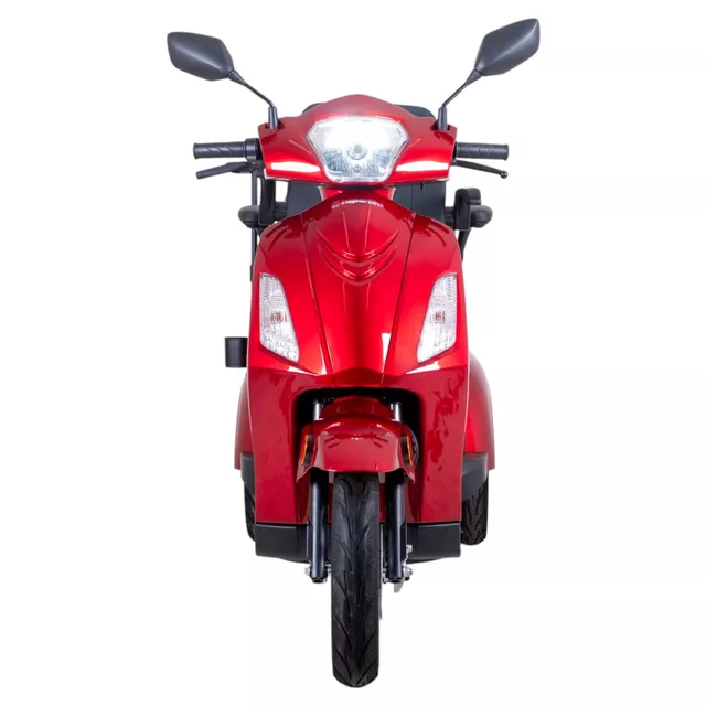 Kétszemélyes háromkerekű elektromos robogó inSPORTline Zorica Duo - fekete