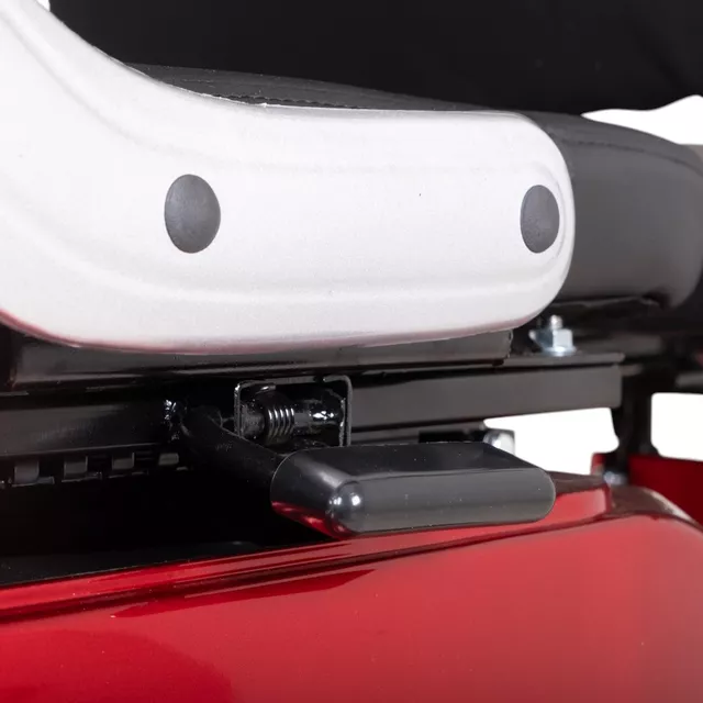 Kétszemélyes háromkerekű elektromos robogó inSPORTline Zorica Duo - fekete