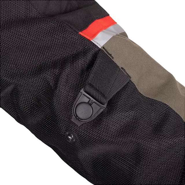 Nyári motoros dzseki W-TEC Rovin, szellőzőpanelek, tépőzár, 600D poliészter, visionight fényvisszaverő elemek