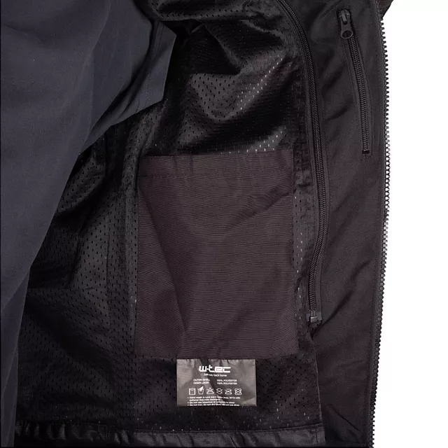 Nyári motoros dzseki W-TEC Rovin, szellőzőpanelek, tépőzár, 600D poliészter, visionight fényvisszaverő elemek