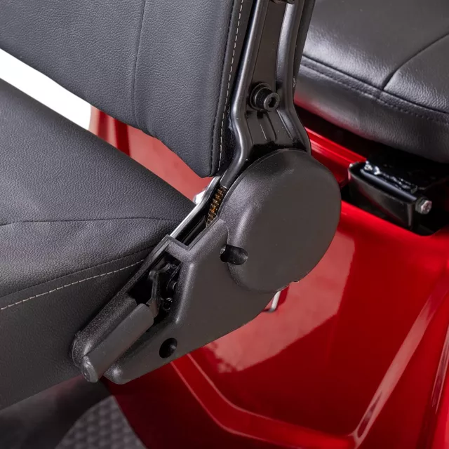 Kétszemélyes háromkerekű elektromos robogó inSPORTline Zorica Duo - fekete