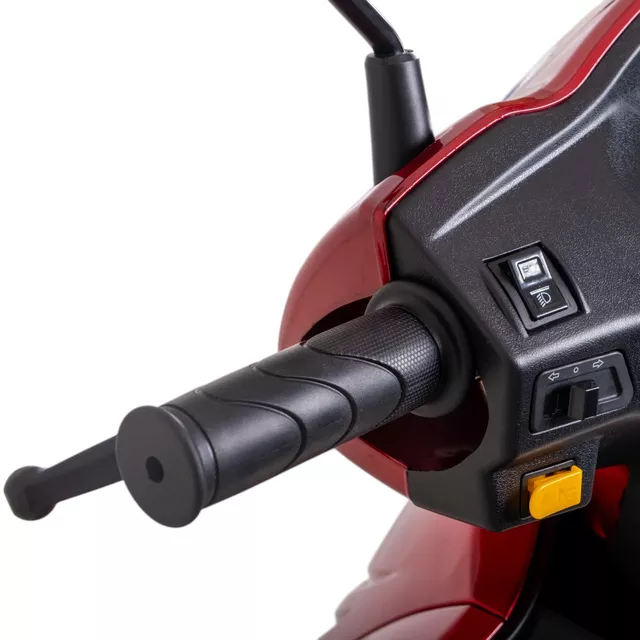 Kétszemélyes háromkerekű elektromos robogó inSPORTline Zorica Duo - fekete