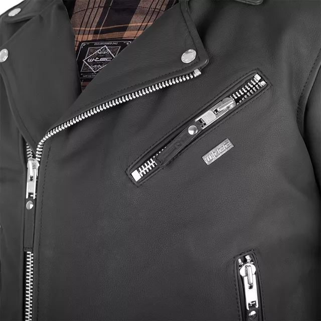 Férfi bőrkabát W-TEC Brineo