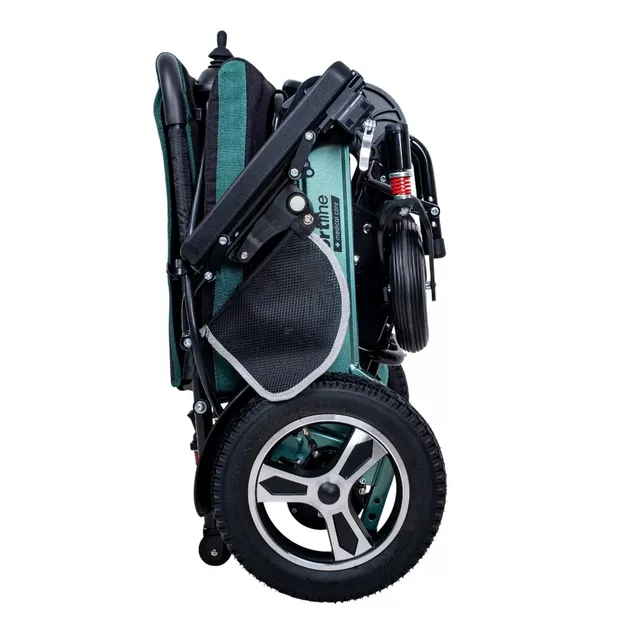 Elektromos kerekesszék inSPORTline Hawkie Basic II 500W, lábtartó, kartámasz, elektromágneses fék, 6 km/h