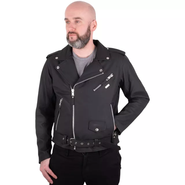 Férfi bőrkabát W-TEC Brineo