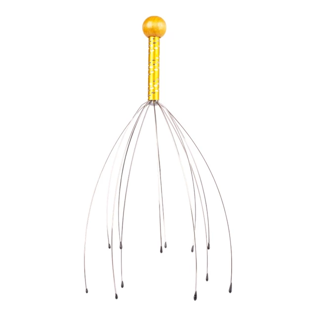 Fej masszírozó eszköz inSPORTline Kutsuo - arany - arany