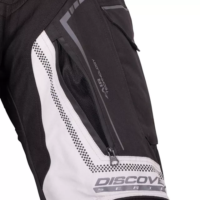 Motoros nadrág W-TEC Perguso, maxdura 600-D, visionight fényvisszaverő elemek, kivehető térdvédők, rugalmas panelek, hálós bélés