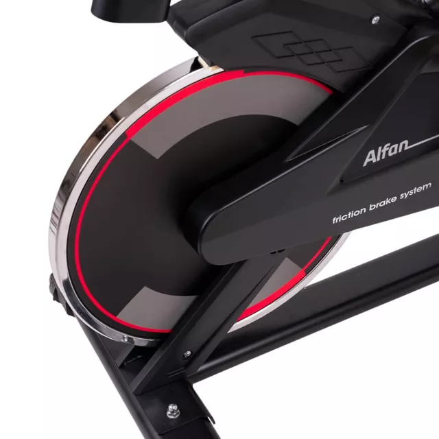 Fitness kerékpár inSPORTline Alfan - fekete