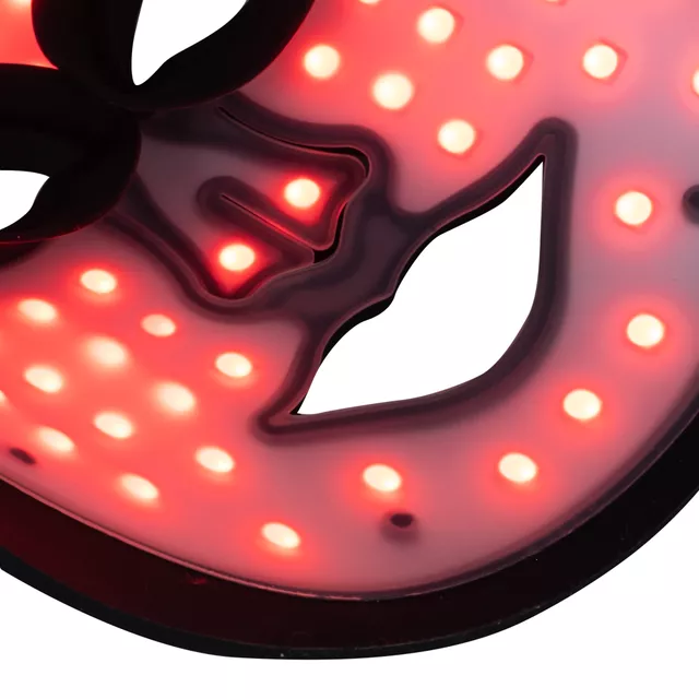 Infravörös LED maszk inSPORTline Radora, állítható pánt, 6 világítási mód, 4 intenzitási szint