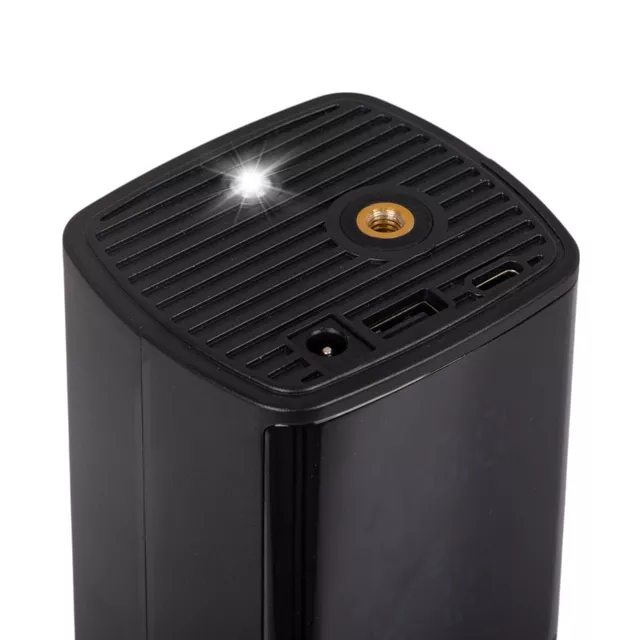 Elektromos pumpa inSPORTline Dukefira power bankkal és LED lámpával