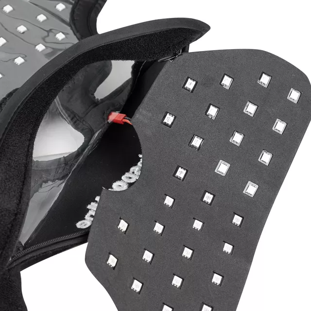 Infravörös térdbandázs inSPORTline Infracor Knee, intenzív izomlazítás, tépőzáras rögzítés, elősegíti a regenerálódást