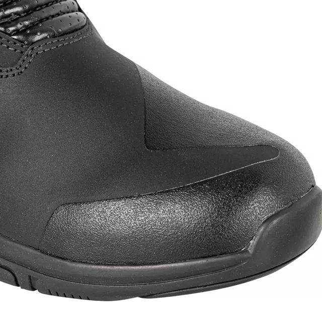 Motoros csizma W-TEC Boarto, dupla varratok, vízálló membrán, légáteresztő panelek, forgatható feszítő rendszer - fekete